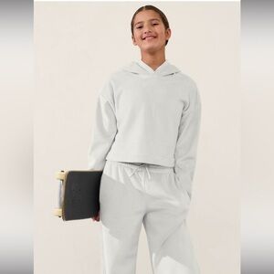 NWT Athleta Girl Cozy Karma  Rib Hoodie Size XL/(14)